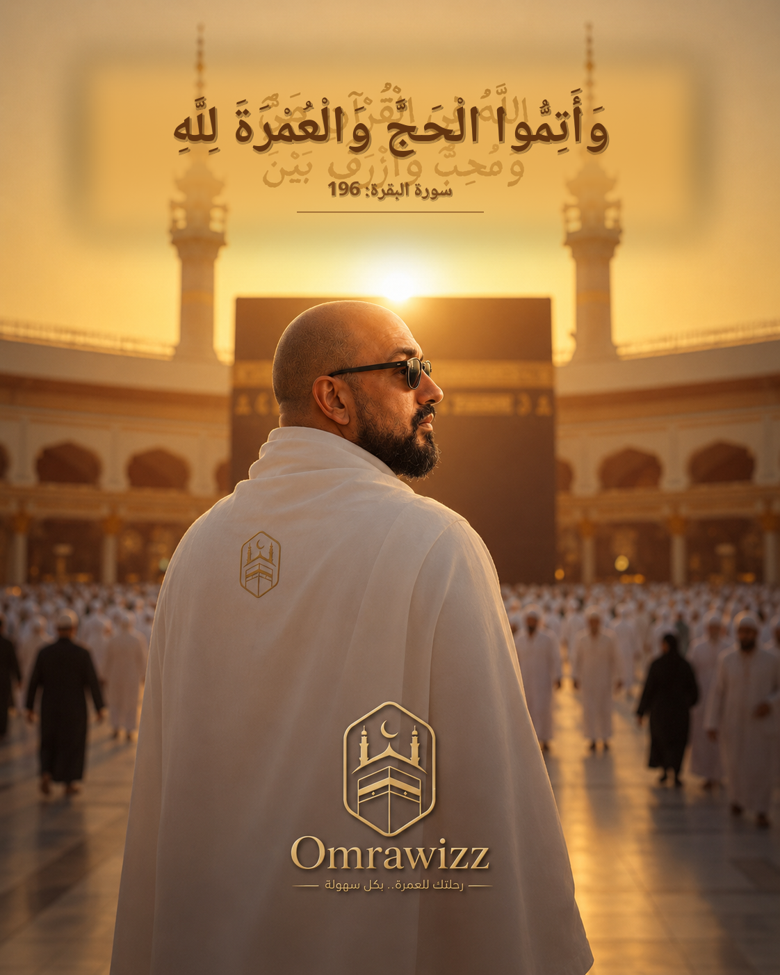 Salah Mohamed, accompagnateur Omra